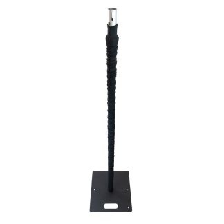 Pipe and Drape Backdrop Stand - Upright Covers Black
