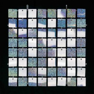 Shimmer Wall Backdrop Panels 35cm - Silver