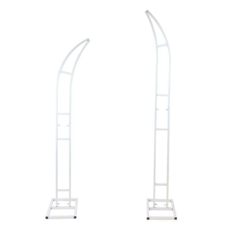 Crescent Floral Arch - Two Piece