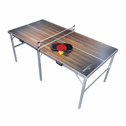 Portable Folding Table Tennis Table - Timber