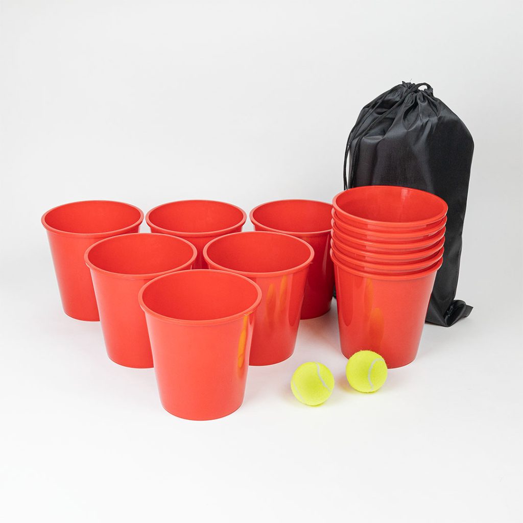 Giant Beer Pong Set - Mega Size Game Perfect For The Beach