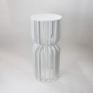 Curved Hourglass Plinth