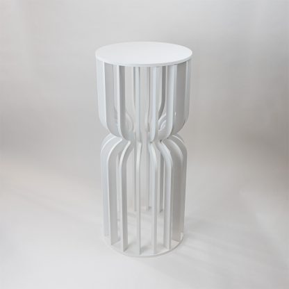 Curved Hourglass Plinth