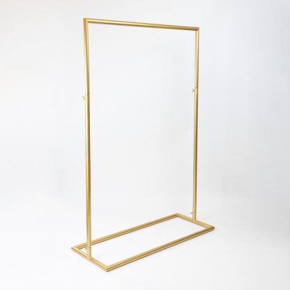 Signage Stand - Gold