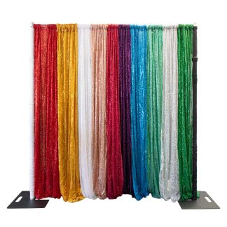 Sequin Backdrop Curtains - 1.25m x 3m