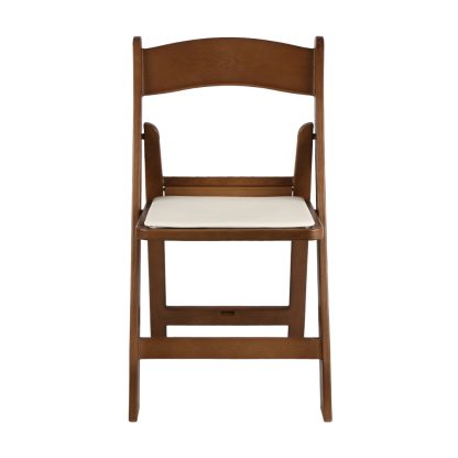 Timber Look Folding Americana Chair. Popular wooden style event and Wedding chair.