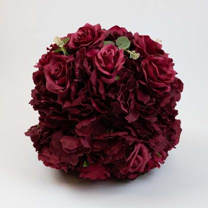 Rose and Hydrangea Flower Ball - 36cm Floral Centrepiece