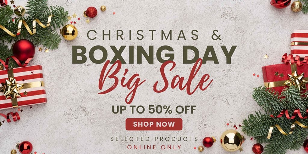 Christmas And Boxing Day Sale