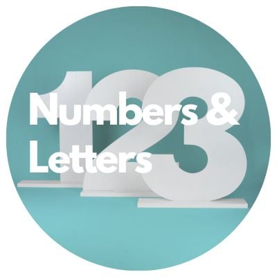 Number And Letter Props