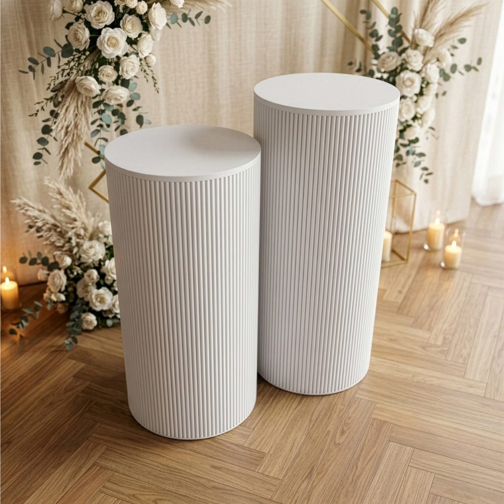 white-ripple-mdf-plinth-pair-display